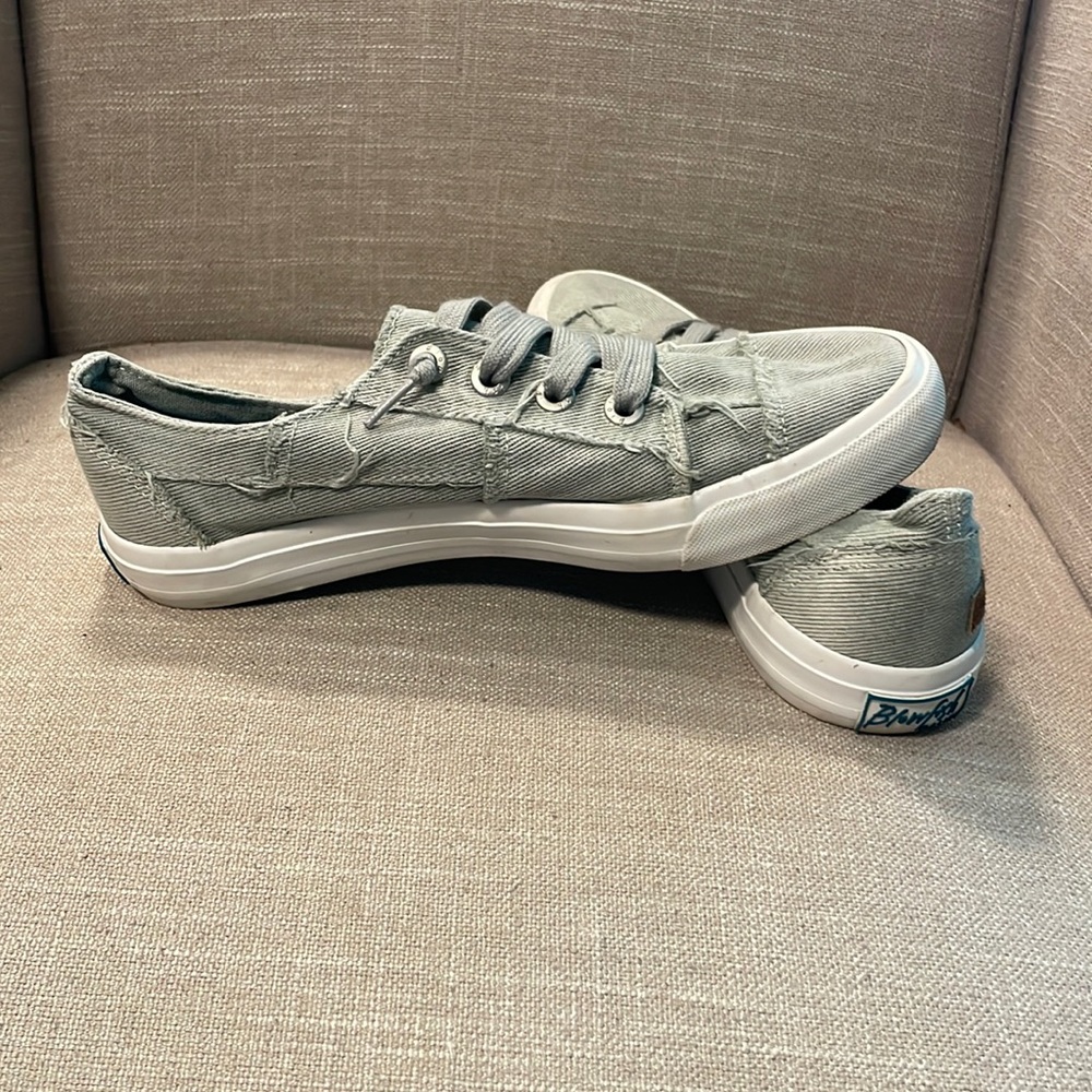 Blowfish Malibu White/Grey Sneakers